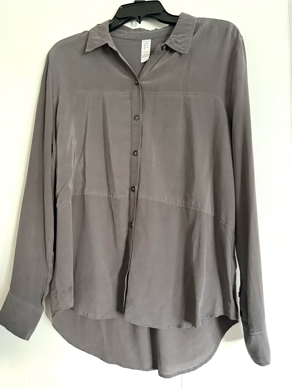 SPANX Soft-Touch Top in Gray